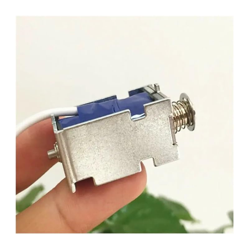 Électroaimant à poussoir direct 12V 24V avec course millimétrique pour verrouillage fluide