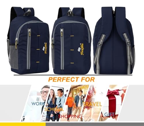 Image of 25L Laptop Backpack Lightweight Bag With One Compartment For Collage, Tution, Office & Picnic