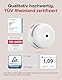 X-Sense Smart Rauchmelder XS01-M mit SBS50 Basisstation, TÜV-Zertifiziert, Funkrauchmelder mit WLAN, vernetzbarer Feuermelder, kompatibel mit der X-Sense Home Security App, FS61, 6 Stück