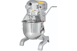 Chronos 20 QT Meat Mixer for Effortless Mixing of Large Batches (up to 25 lbs)