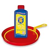 Pustefix Großer Ring I 250 ml Seifenblasenwasser I Bubbles Made in Germany I Seifenblasen Spielzeug für Kindergeburtstag, Hochzeit, Sommerparty I Riesen-Seifenblasen Spaß für Kinder & Erwachsene