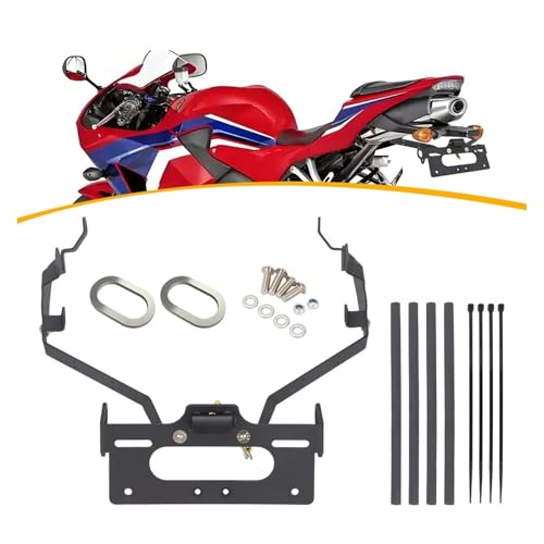 Support de plaque d'immatriculation moto pour affiner la queue de votre Honda en balade