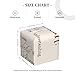 Trust in The Lord with All Thine Heart Inspirational Theme Bible Verse Scripture (2) Luxury Leather Tissue Box with Elegant Tissue Lid and Sophisticated Office Decoration