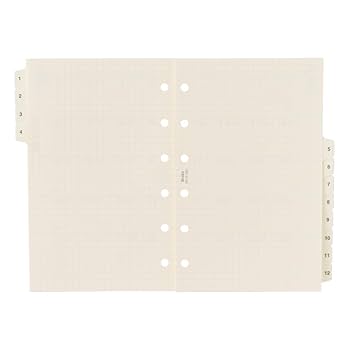 Amazon | 能率 バインデックス システム手帳 リフィル 6穴 2026