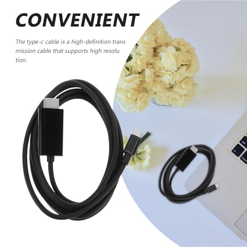 Cable USB-C para presentaciones multimedia eficientes con conexion VGA y TV de 1.8m 5