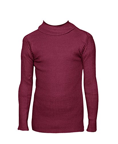 Image of IndiWeaves Boys' T-Shirt (Pack of 2) (10110-0408-IW-G-P2-18 Maroon & Orange 18-24 Months)
