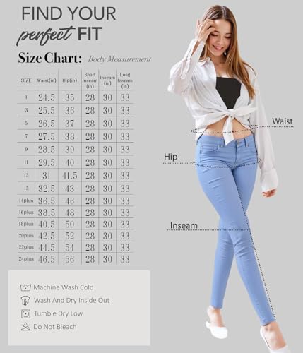 Image of Hybrid & Company Women's Stretch Denim Jeans