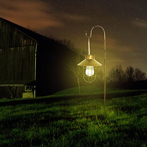 LOVIVER Lâmpada de Lanterna Solar à D'água IP65 Paisagem para de árvore de Pátio, Bronze S, Tamanho