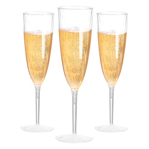 Plastic Champagne Flutes