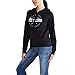 Aero Logo Full Zip Hoodie- Circle/Scripts, Dark Black, S