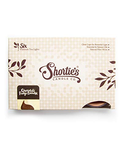 Chocolate Fudge Brownie Premium Tealight Candles Bulk Pack - Highly Scented With Essential & Natural Oils - 24 Brown Tea Lights - Beautiful Candlelight - Made In The Usa - Bakery & Food Collection #TOP1