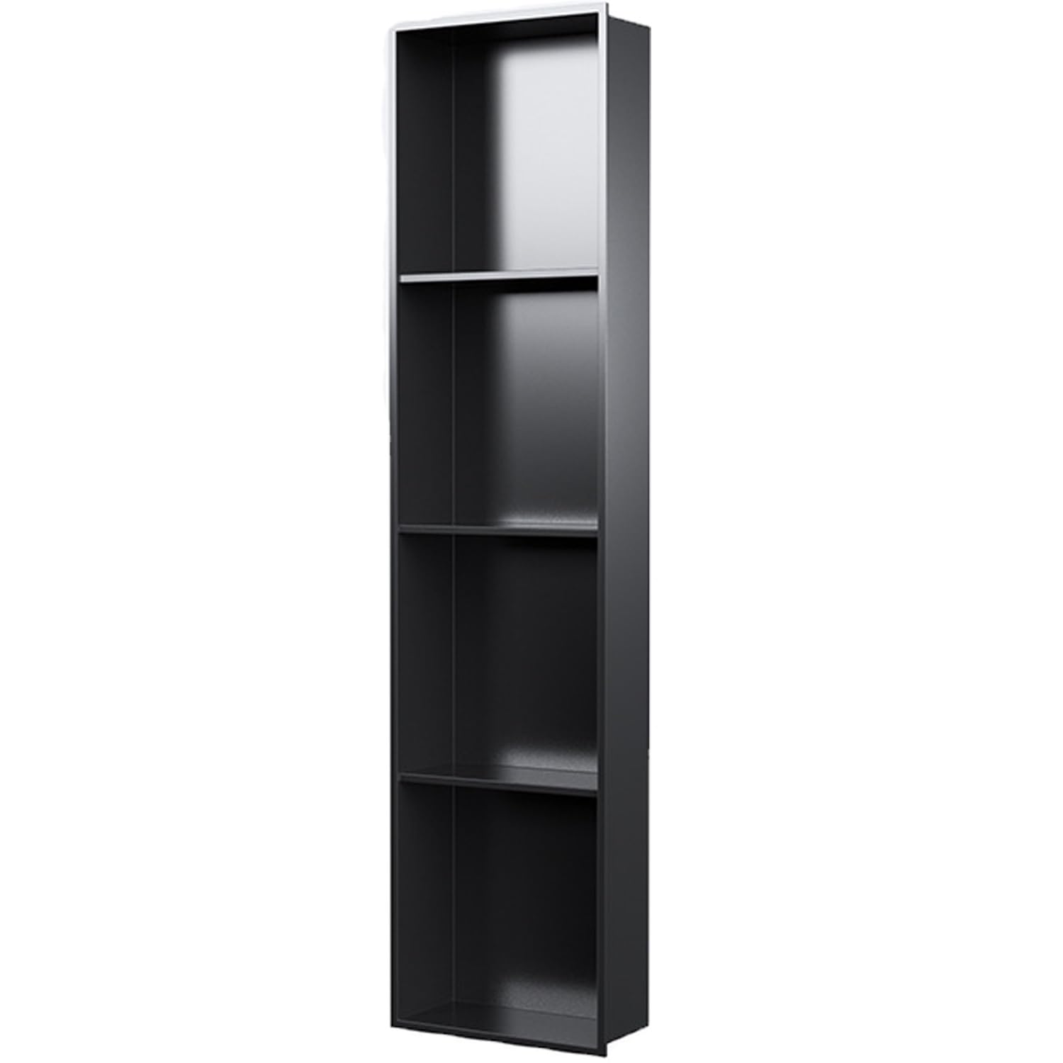 Robinet de douche encastré en acier inoxydable 304 noir chic pour hôtel