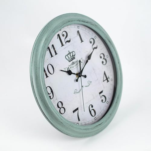 Horloge murale à quartz silencieuse et précise de 33 cm - 6