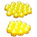 Instapark LCL-72 Battery-powered Flameless LED Tealight Candles, 6-Dozen Pack