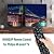 NH500UP Universal Remote Control Replace for Philips TV Remote for Various Philips 50PFL5601/F7 55PFL5602/F7 65PFL5602/F7 55PFL5602 Remote Replacement for LCD LED 4K UHD Smart TVs Remote with Battery