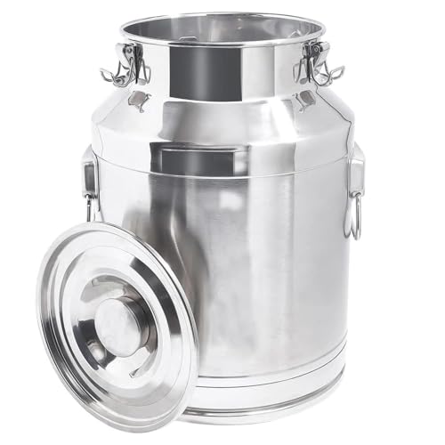Jarra De Transporte De Acero Inoxidable 5-88 Litros Cubo Para Vino/recipiente Para Lácteos/bidón De Leche/jarra Con Tapa Sell,Capacity-9L