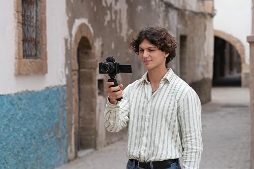 Sony ZV E10 II | Appareil Hybride à objectifs interchangeables APS C avec 16 50 mm f3.5 5.6 Vidéo 4K60p 4:2:2 10 Bits 26 MP Stab. Digitale Eye AF en Temps réel + ECMW2BT - vue 7