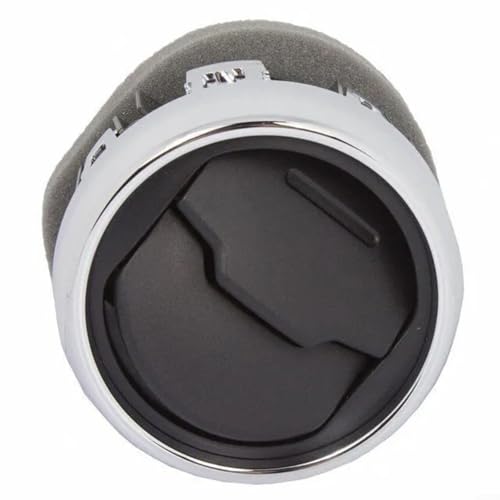 Glewi Rejilla de ventilación central para Ford MUSTANG 2015-2017, ABS negro, repuesto de salida de ventilación de CA, izquierda o derecha, OEM FR3Z-19893-AE