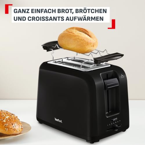 Tefal Vita Zwei-Schlitz-Toaster, 7 Bräunungsstufen, Stopp-Taste – Bild 3