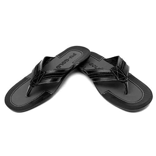 Image of ASIAN Sliper's for Men's | Men's Chappal for Boy's Stylish Flat Heels Slippers for Men | Perfect Walking (Pack of 2) 10