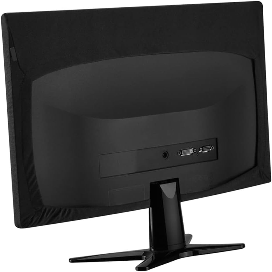 Uonlytech Computer Monitor Dust Cover Stretchy Protective Cover for Screens Static Elastic Fabric for Use Prolongs Monitor Life and Prevents Scratches