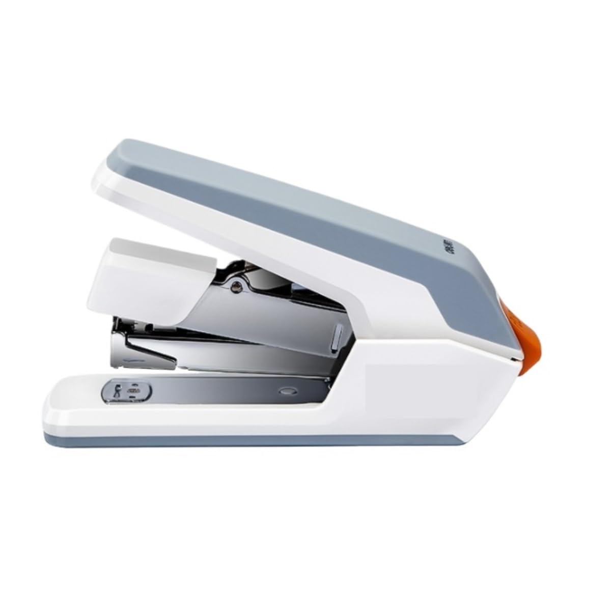 Spillatrice Pinzatrice Ufficio Cucitrice da Tavolo capacità di Pinzatura di 40 Fogli Cucitrice Addensata A Caricamento Facile Cucitrice per Scrivania(White)