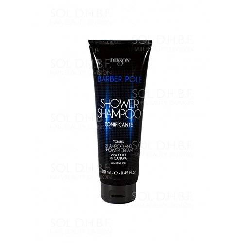 DIKSON BARBER POLE CHAMPÚ SHOWER 250 ml (TONIFICANTE)