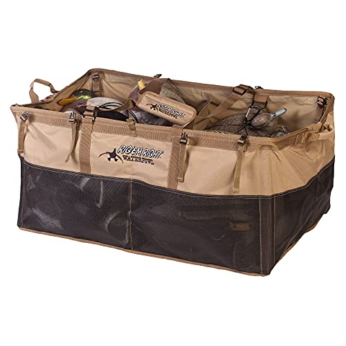 Rig'em Right Waterfowl Long Haul Bird Hunting Decoy Bag With Padded Floating Bottom And Padded Shoulder Straps - Holds 36 Duck Floaters When Open And 24 When Closed #TOP10