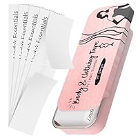 Linda’s Essentials Fashion Tape doppelseitiges Klebeband Kleidung, transparentes Body Tape doppelseitg, geeignet für alle Stoffarten und empfindliche Haut, selbstklebend mit starkem Halt, 75 Stück