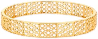 Mia by Tanishq 14 KT Gold Elegant Geometric Bangle for Women(553026VCBR1A002EA000015) 12.108 Grams Price In India