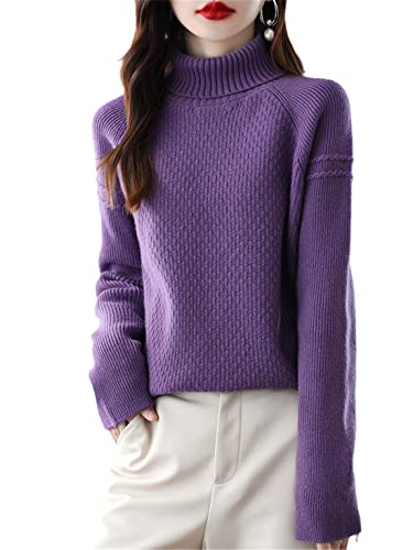 Bciopll Lady Pullovers Cashmere Wear 100% Wool Girls Sweaters Knitted Jumpers Knitwear