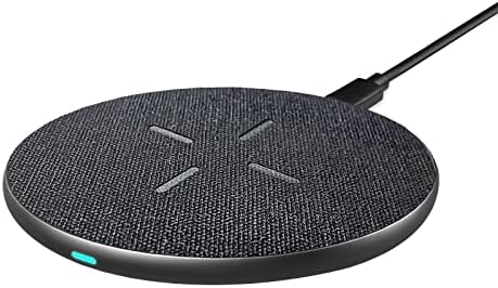 Wireless Charger, Charging Pad for iPhone14/13/12/11/Pro/XR/X/8 ,15W Max Fast Wireless Charger for Samsung Galaxy S21/S20/S10/S9/S8/Note 10, Qi Wireless Charger for HUAWEI P30 Pro and other Qi devices