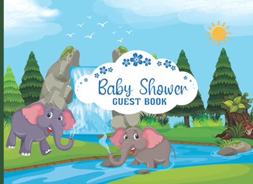 Baby Shower Guest Book: New Baby Registry Book-Baby Shower Gift Record Keepe-Registry and Gift Tracker Log for Guests