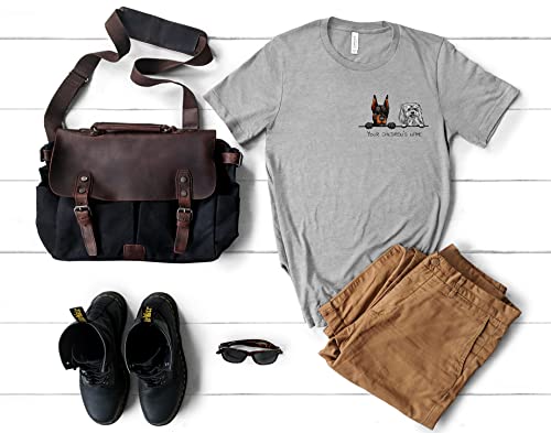 Custom Dog Mom Shirt, Custom Dog Dad Shirt, Comfort Colors Shirt, Personalized Dog Shirt, Dog Lovers Shirt, Gift For Mom, Father's Day Gift #TOP4