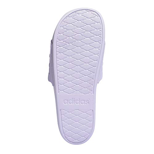Image of Adidas womens Adilette Comfort PURPLE TINT /PURPLE TINT /PURPLE TINT Slide Sandal - 5 UK (EG7645)