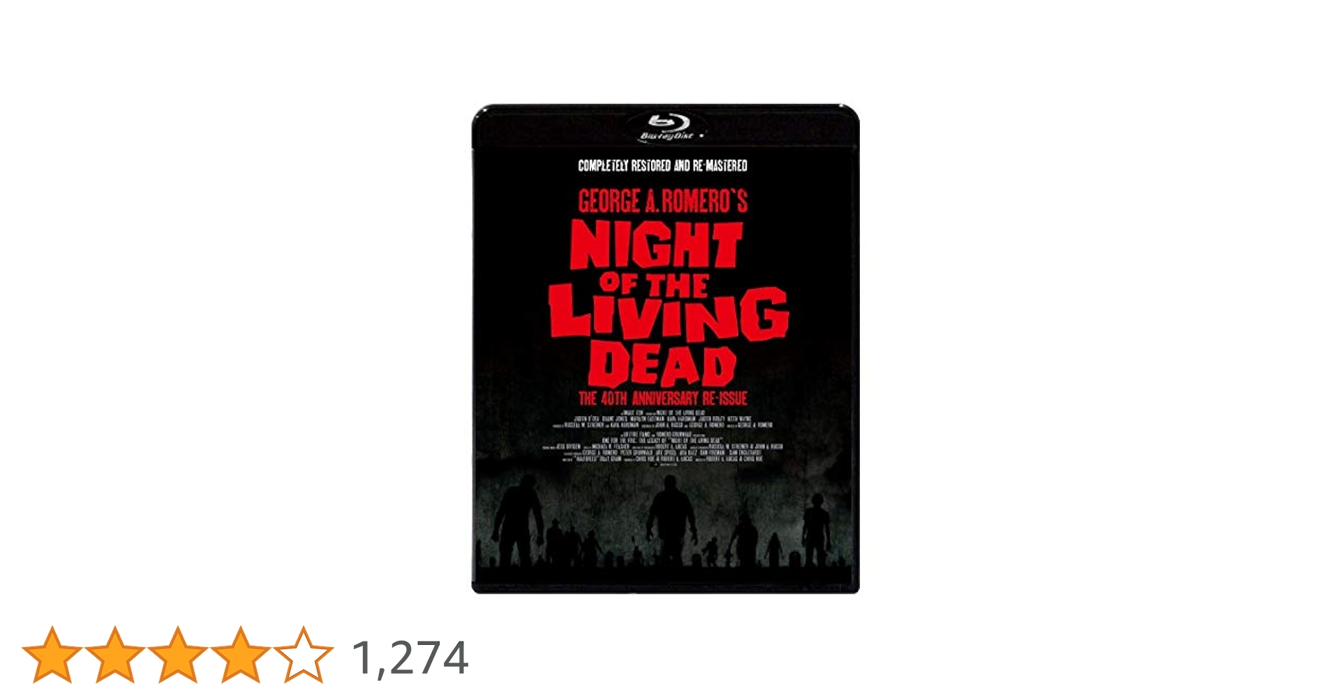 Amazon.co.jp: ナイト・オブ・ザ・リビングデッド [Blu-ray