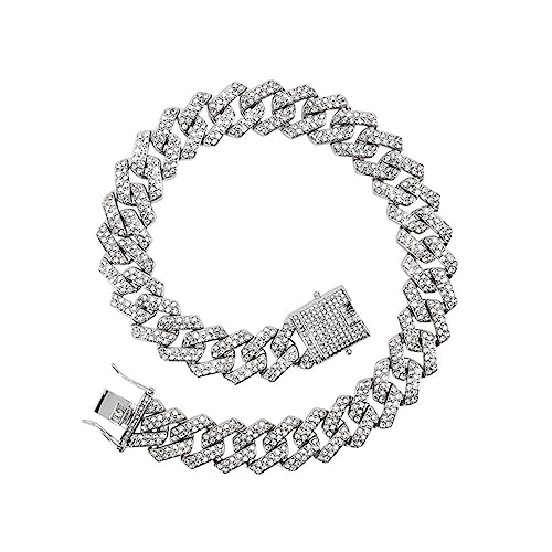 Collar de oro de eslabones y joyería fina con pulsera duradera de plata 1