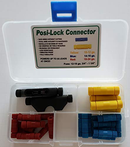 Posi-Lock Connectors Kit- Superier In-Line Splices with Just Hand Tightening