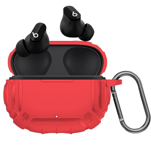 UIUIKA Beats Studio Buds+/Beats Studio Buds p P[X Beats Studio Buds Jo[ TPUf یP[X  J[{t@Co[ uJjJvJo[ h~ ϏՌ LEDCg 