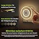 AUVON Sun-glow Nachtlicht Steckdose mit Bewegungssensor, 2 Stück Warmweißes LED Nachtlicht mit 1-50 lm, Helligkeit Einstellbar für Kinder, Schlafzimmer, Gang, Küche