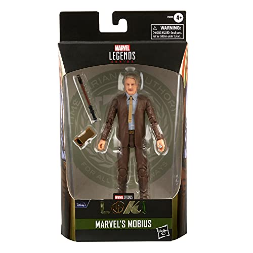 Boneco Marvel Legends Series, Figura de 15 cm com Acessórios - Marvel's Mobius - F0225 - Hasbro