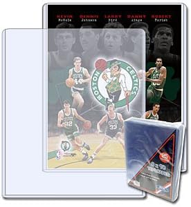 8" x 10" Clear Rigid Photo Topload Holders (Case of 250)