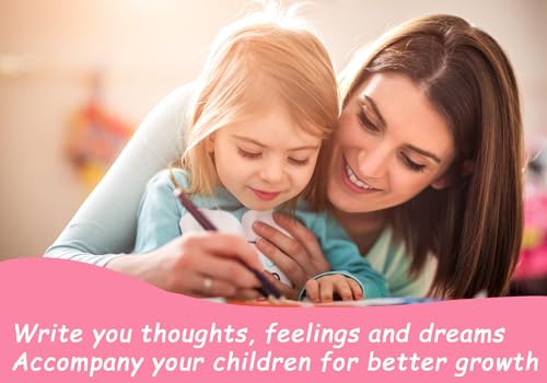 GINMLYDA Secret Diary for Girls with Lock, 7 x 5.25 Inches 160 Pages Girls Gifts Diary with Lock Doughnut Girls Journal Kids Notebook for Girls Birthday Presents 6-10 Years Old - Image 4