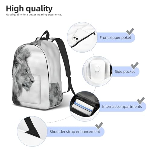 Mochila de viaje para laptop estilo Wildlife ideal para escapadas de fin de semana 5
