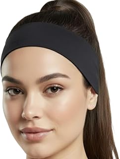 Faixa de Cabelo Esportiva Tecido Leve Elástico, para Academia, Yoga, Caminhada, Corrida, Treino Original Unissex