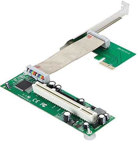 Sintech PCI-E Express 1X to PCI 32bits Riser Card with Flex Cable(SATA Power)