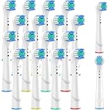 16 Pcs Cabezales de Repuesto para Cepillo de Dientes Oral B Braun,cabezales de repuesto para cepillos de dientes...