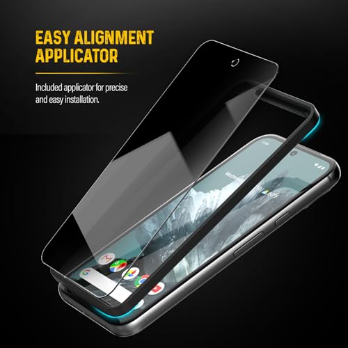 magglass Privacy for Google Pixel 10 / Pixel 10 Pro Screen Protector (6.3") Anti Spy Tempered Glass with Easy Applicator (Retail Packaging) by magglass - Image 2