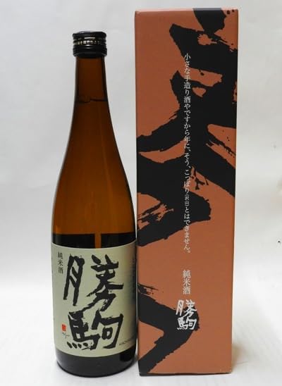 勝駒純米大吟醸720ml化粧箱付き Amazon.co.jp: 【2025年6月出荷分】 勝駒 大吟醸 720ml 化粧箱付