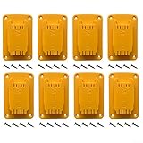 Wandhalterung Bohrerhalter für Dewalt 12V 20V und 18V Werkzeuge mit Schrauben für zuverlässige Installation (8PCS)